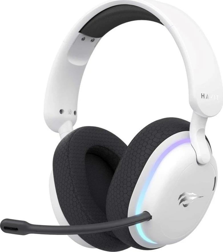 Kufje gaming Havit Fuxi-H7, të zeza dhe të bardha