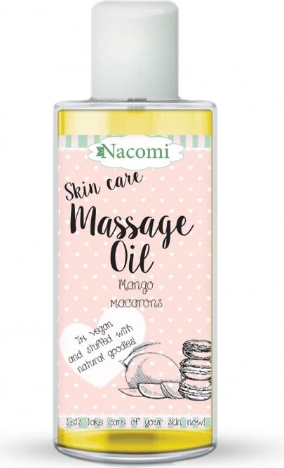 Vaj për masazh për femra Nacomi Mango Macaroon 150ml