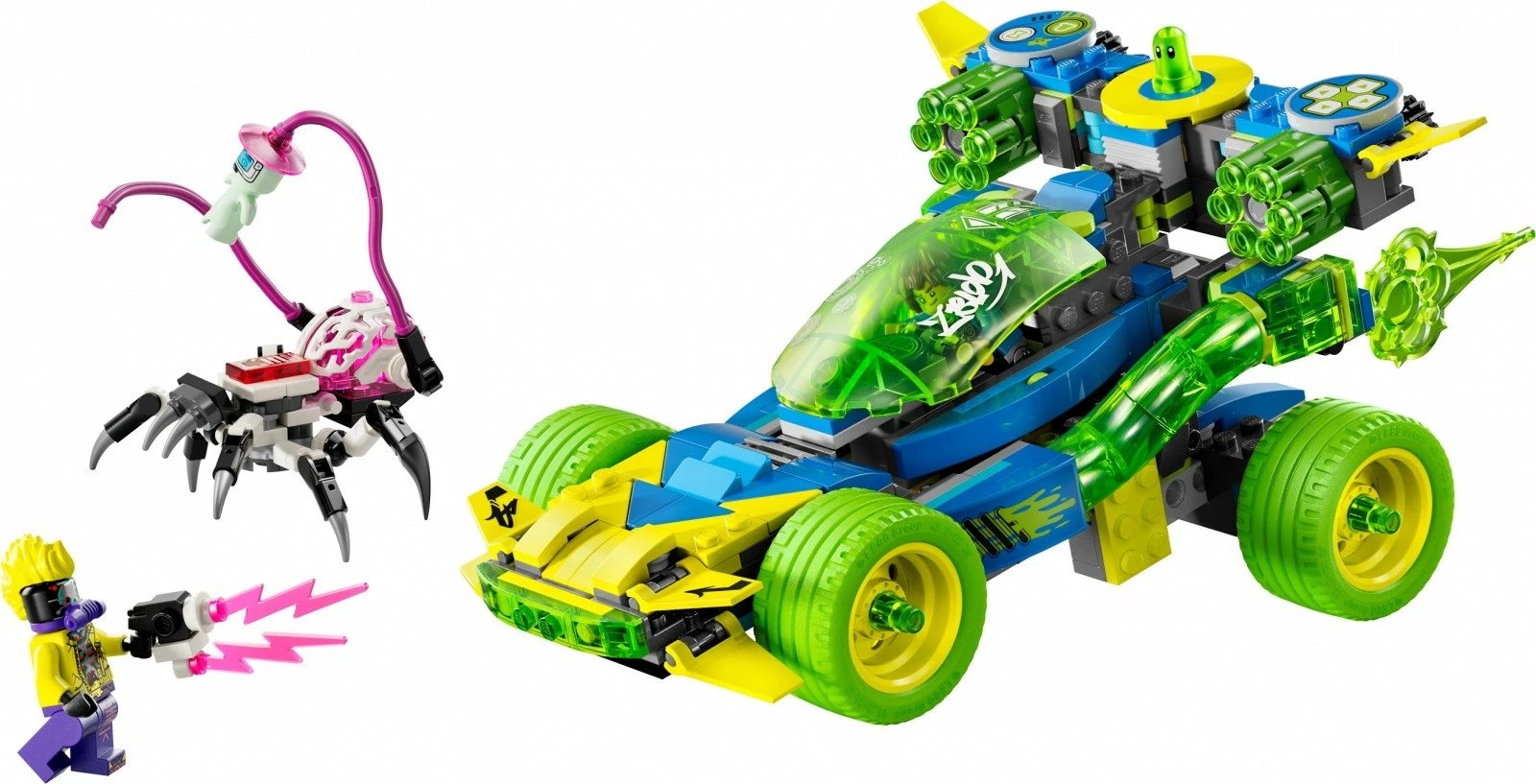 Set LEGO DREAMZzz Race Car Mateo and Z-Blob 71491, 485 pjesë