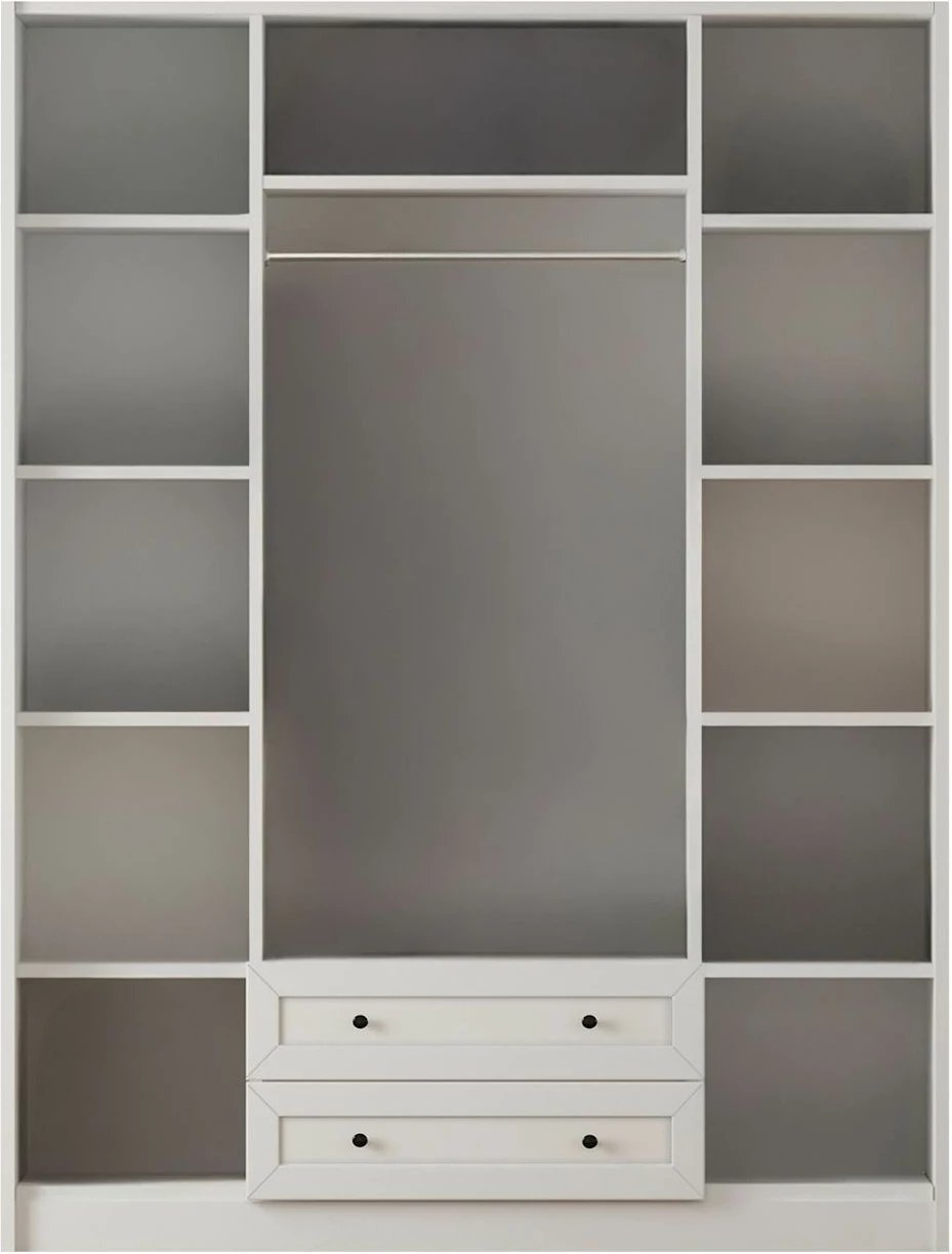 Dollap Skye Decor, ngjyrë e bardhë mat, RB-168-01