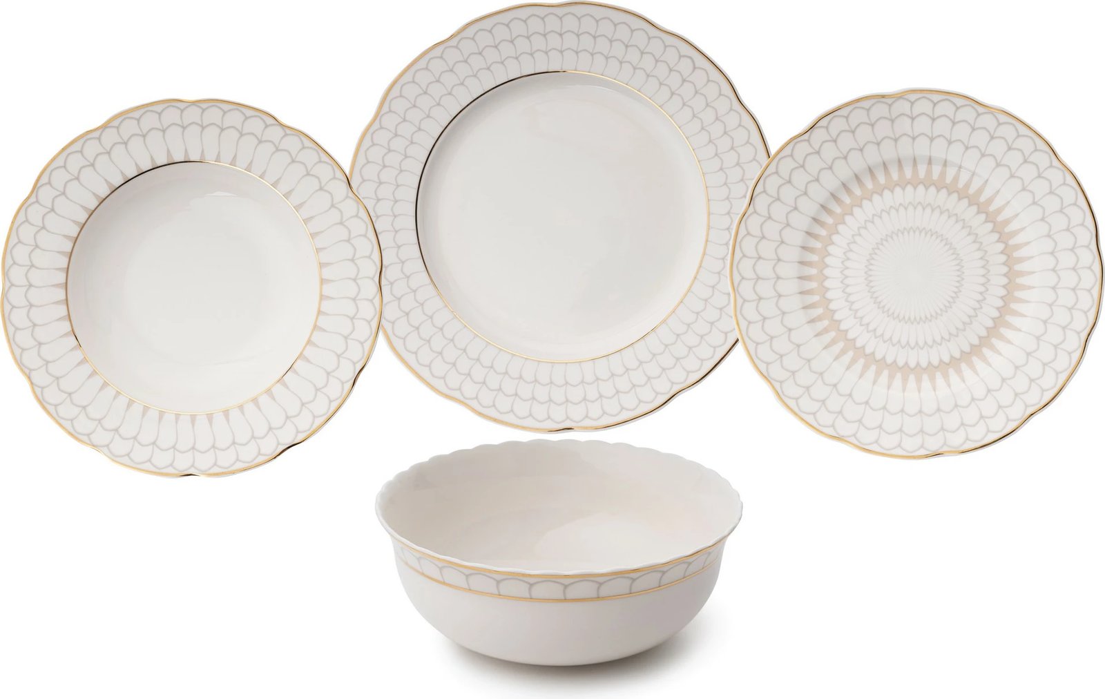 Set enësh për drekë (24 copë), Hermia Concept, BNOLY24Y2A43012390