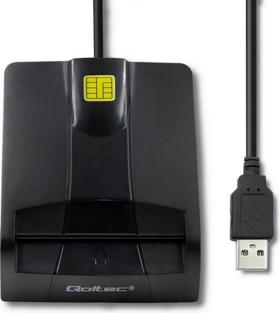 Lexues kartelash Qoltec 50634, USB Type C, i zi