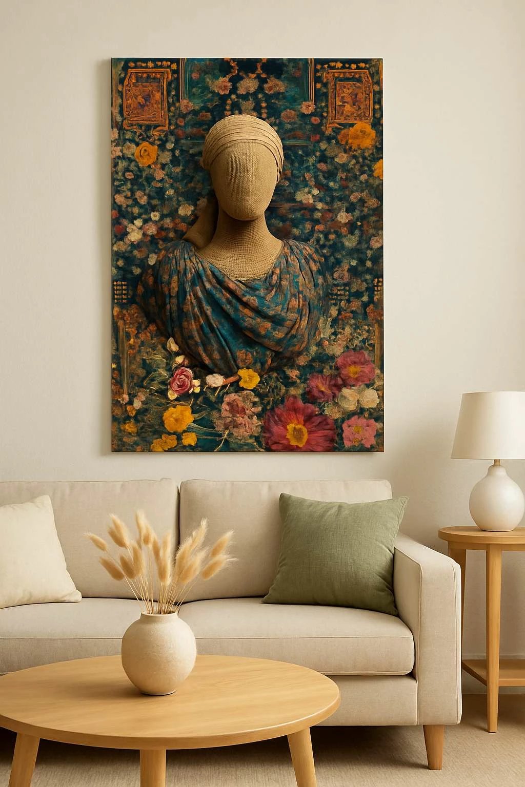 Pikturë dekorative në kanavacë, shumëngjyrëshe, Wallity, 70x100cm