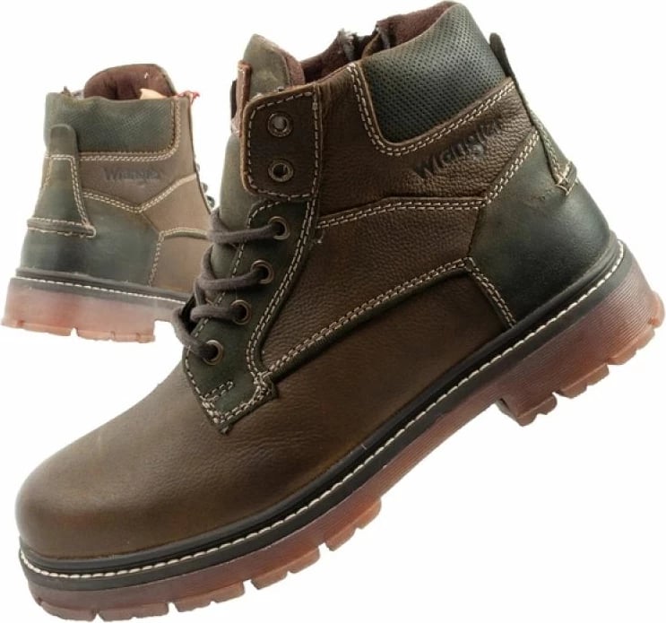 Çizme meshkuj Wrangler, të gjelbra