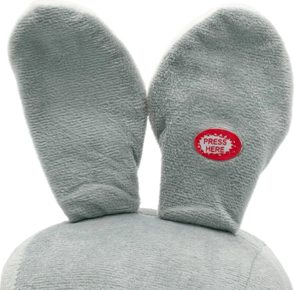 Lodër lëkundëse Baby Mix gomar me melodi, shina druri, rripa sigurie, deri 25 kg, 12m+, kafe