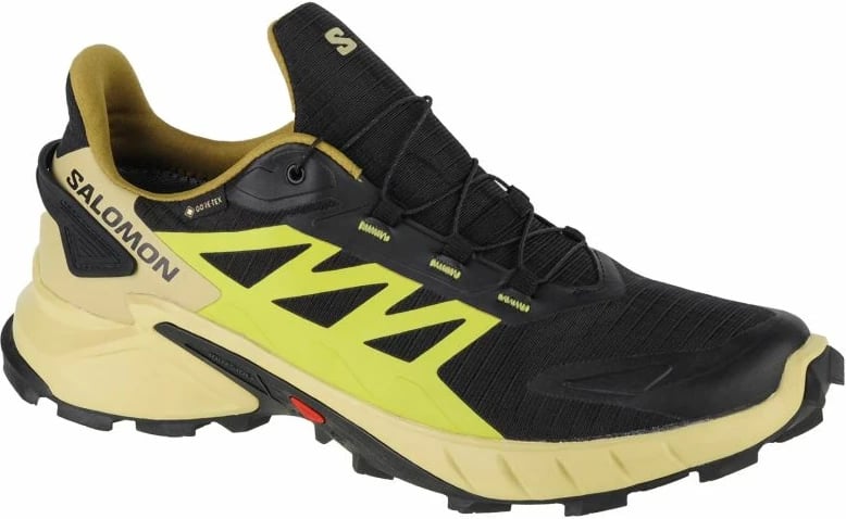 Atlete për vrapim Salomon Supercross 4 GTX M, ngjyrë krem dhe e zezë