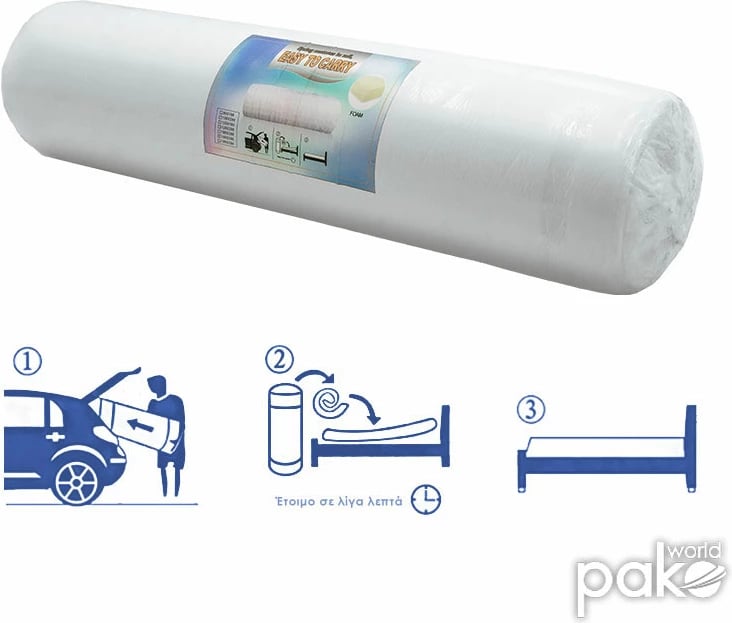 Dyshek Nemesis, susta xhepi, Roll Pack, përdorim dyanshëm, 20-22cm, 140x200cm