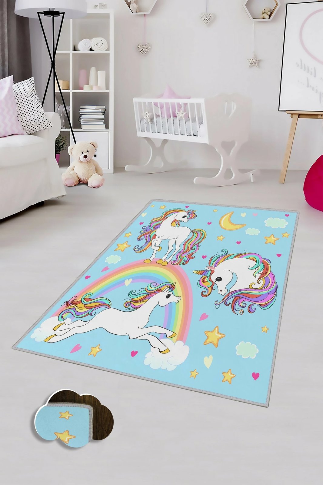 Qilim për korridor, shumëngjyrësh, 80x200cm, Conceptum Hypnose, HMNT236