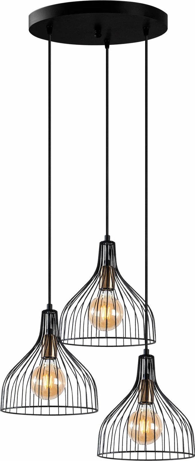 Llambë tavani Opviq, Cafu - 11565 - 2, ngjyrë e zezë dhe antike