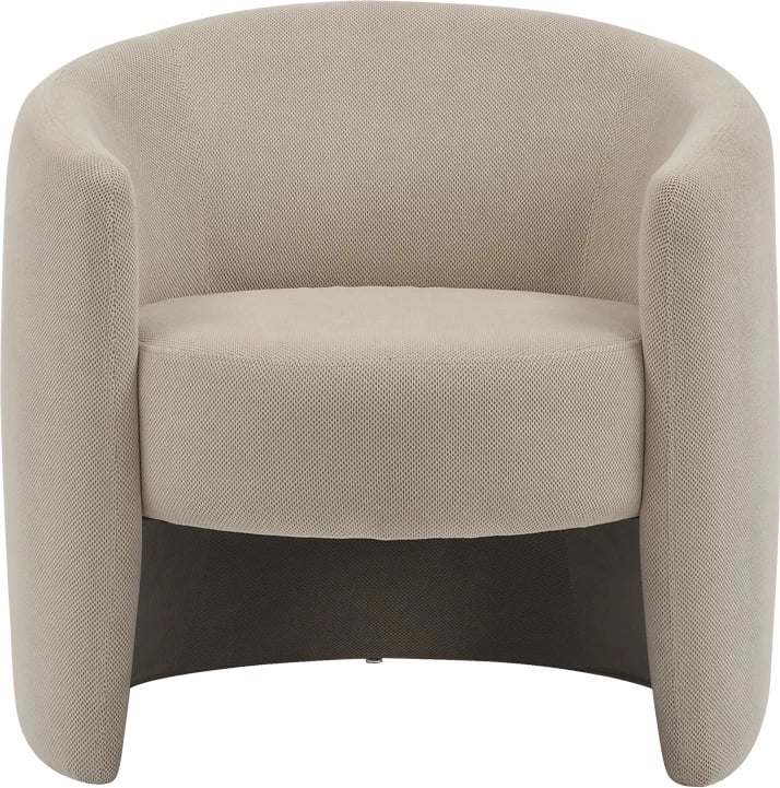 Karrige Barken, ngjyrë bezhë, 77x74.5x73cm