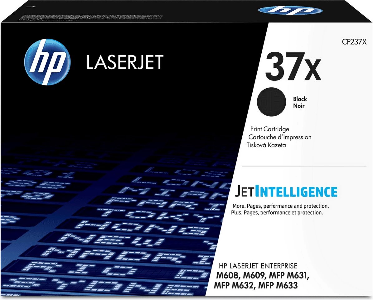 Toner HP 37X CF237X rendiment i lartë 25000 faqe, zi