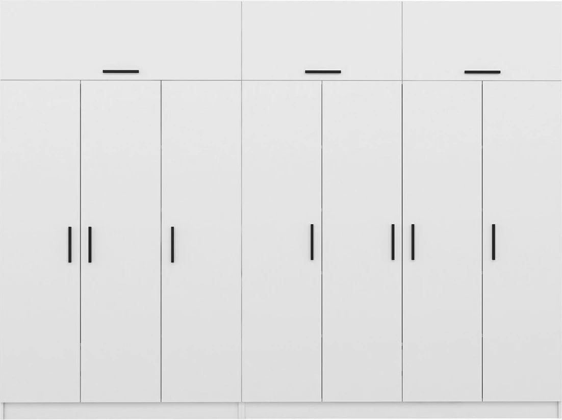 Dollap i bardhë për rroba, Skye Decor, Kale - 3934