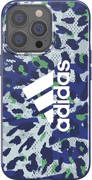 Mbështjellës Adidas OR Snap Case Leopard për iPhone 13/13 Pro 6.1", Blu