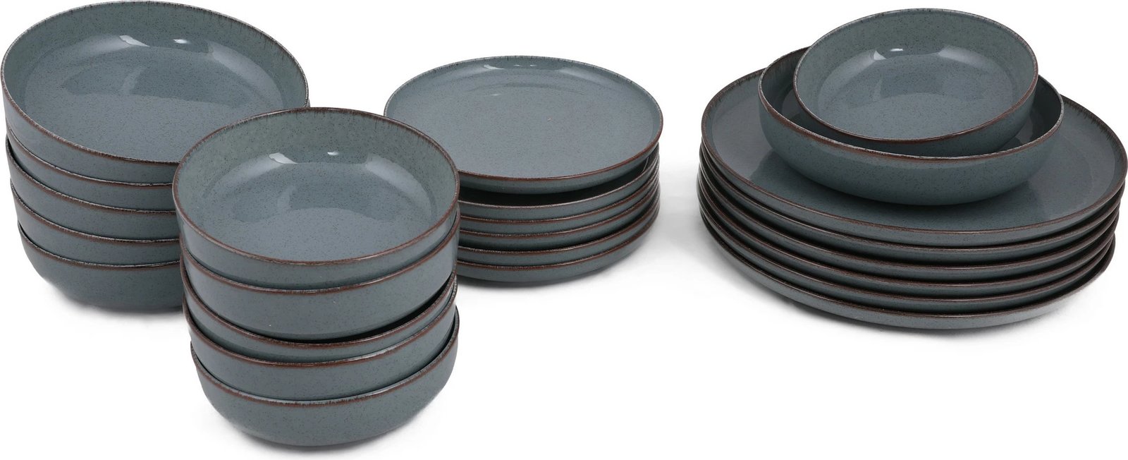 Set enësh për drekë (24 copë), Hermia, MOD24Y2730P01