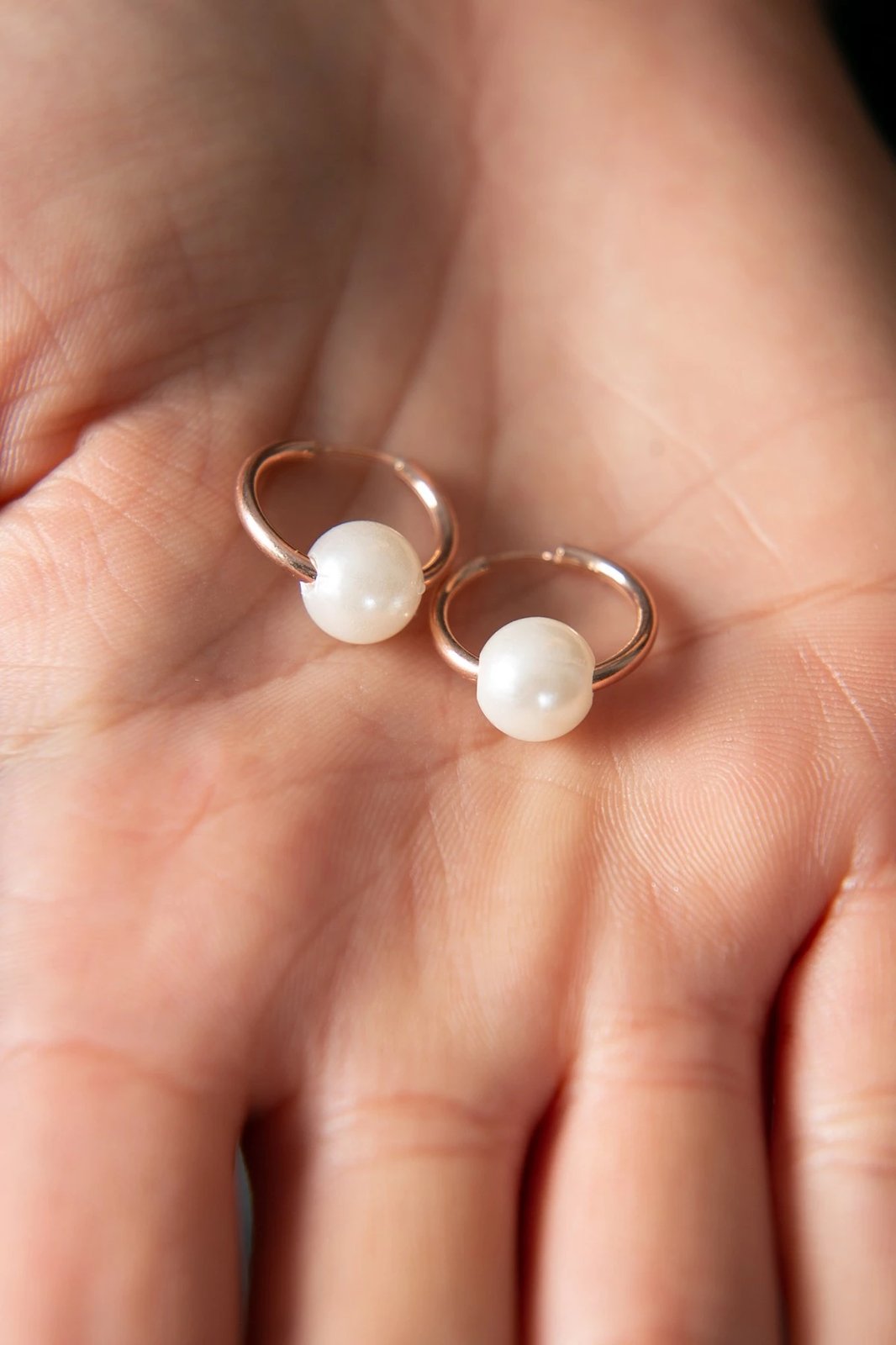 Vathë argjendi, ngjyrë rozë ari, Elika Silver, ELKSLVR7213