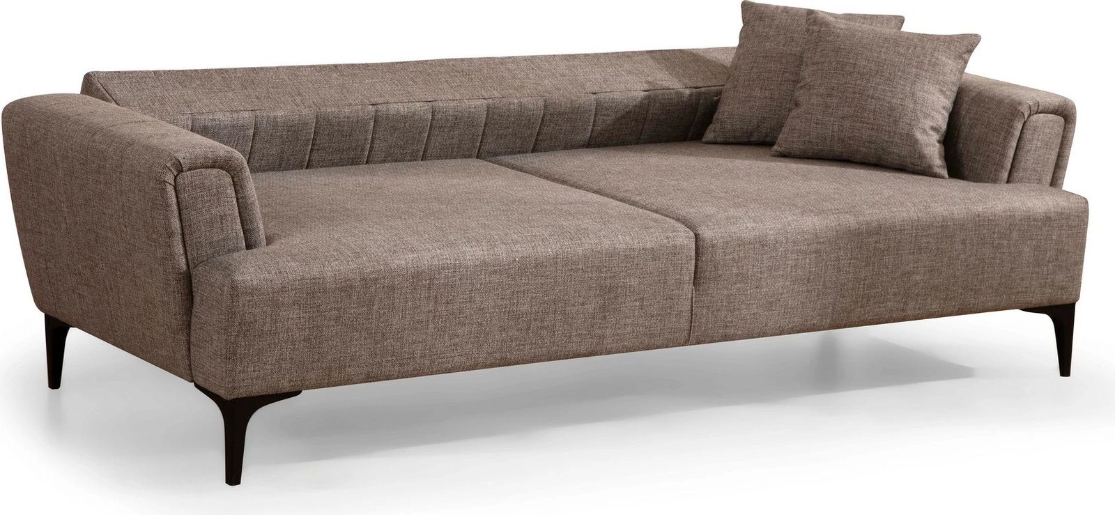 Divan-krevat treshe Atelier del Sofa, Hamlet, ngjyrë kafe e çelët