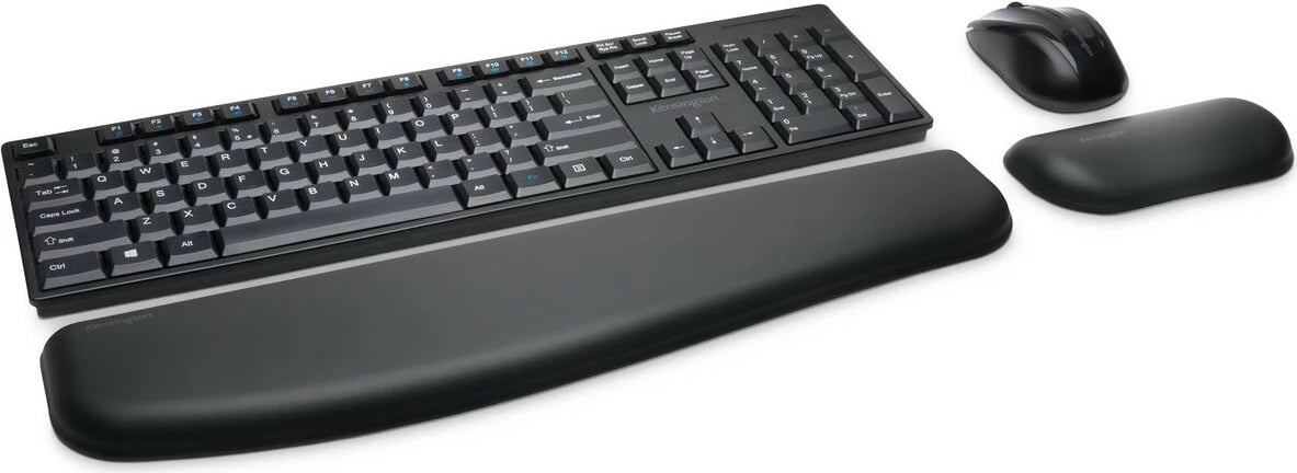Set tastiere dhe mausi Kensington Pro Fit Wireless Desktop, QWERTZ, i zi