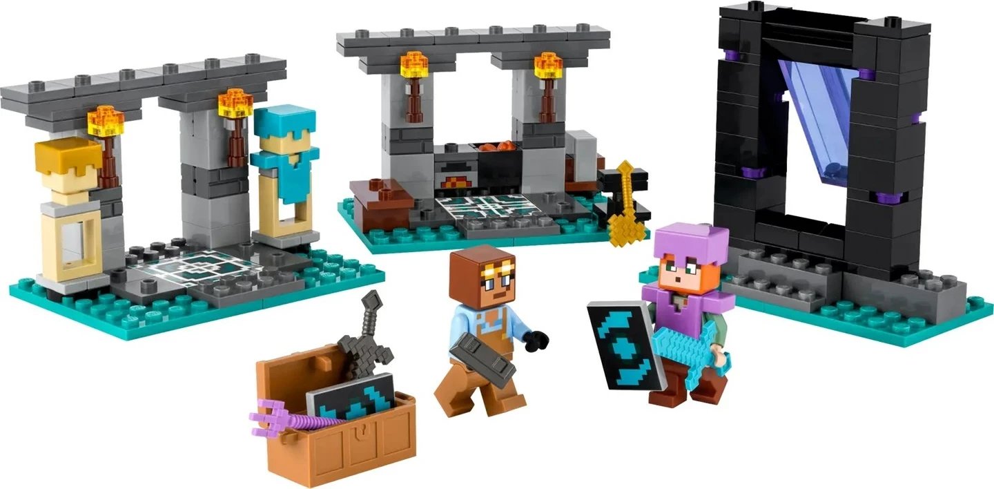 Set LEGO Minecraft 21252 The Armory