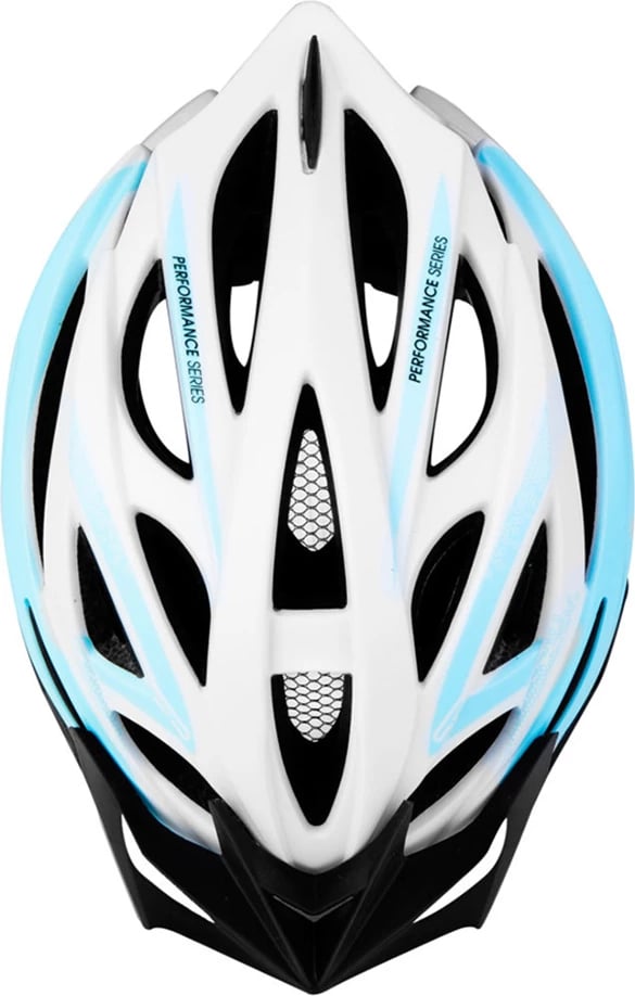 Helmetë biçiklete Spokey unisex, e bardhë-blu