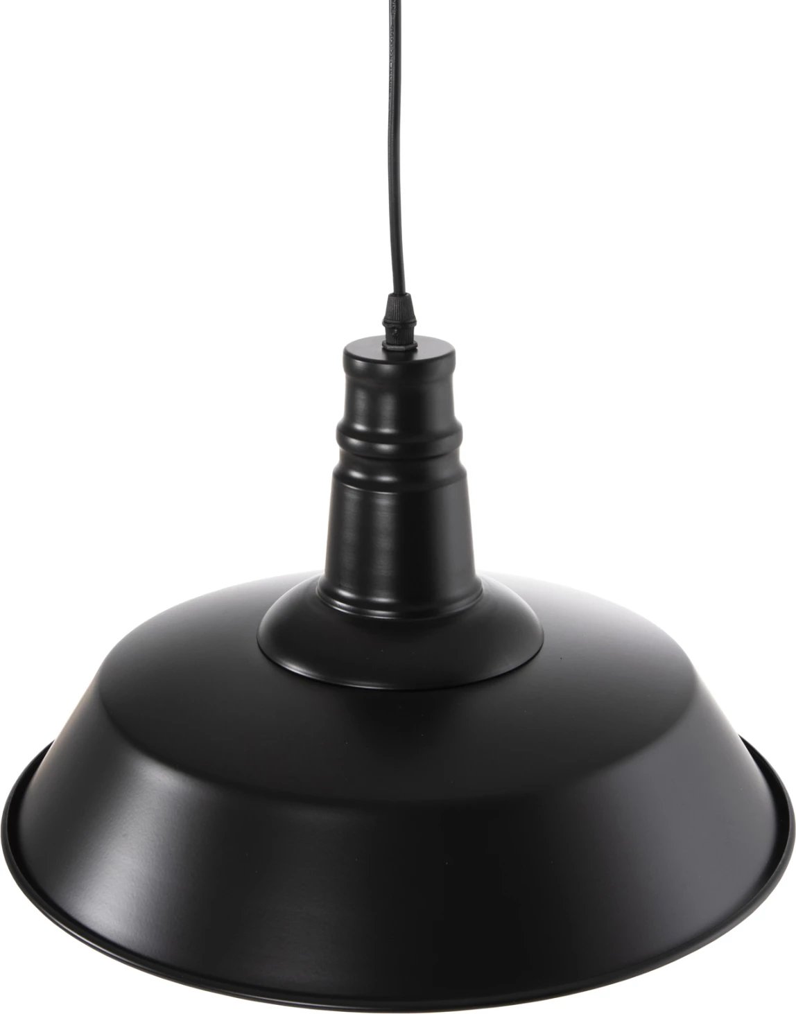 Llambë varëse tavani, kapak metalik i zi, FH4136, Φ35x112H cm