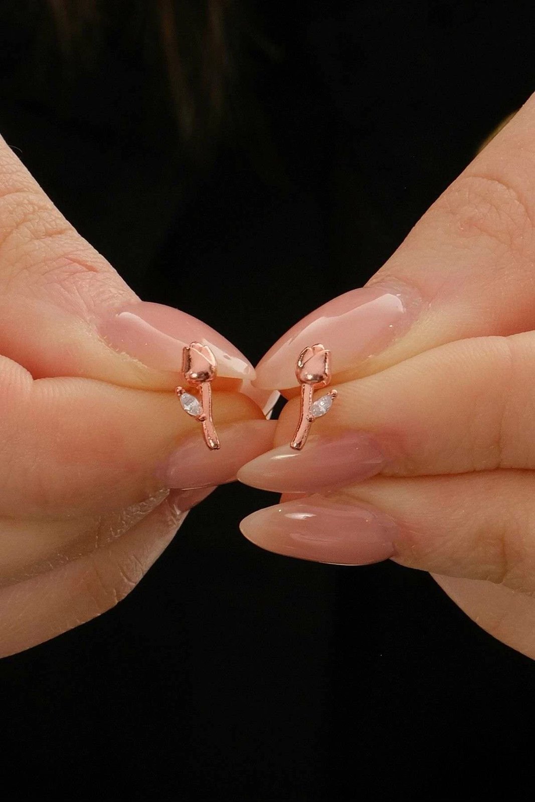 Vathë argjendi Jumeon, ngjyrë ari rozë, SGTL12835