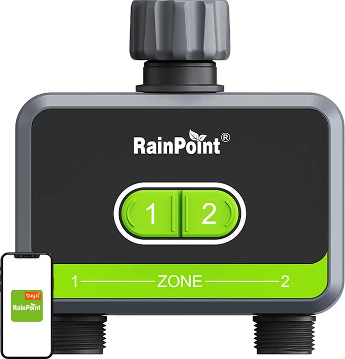 Kontrollues ujitjeje RainPoint HTV210B + HWG009WB me aplikacion, 2 zona