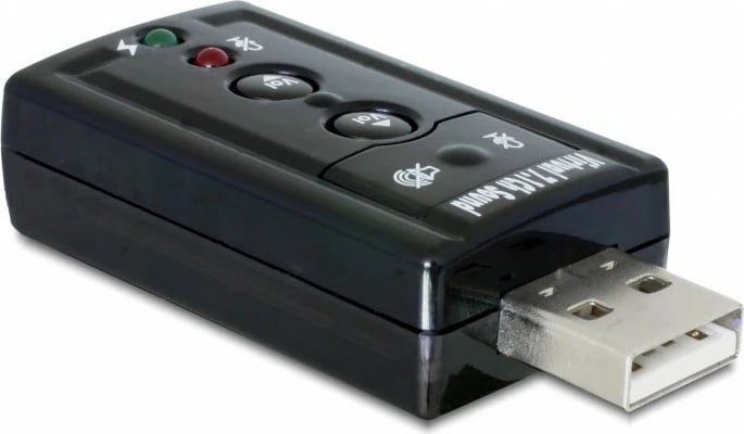 Adapter audio USB DeLOCK 63926, 7.1 kanale, 24 bit, i zi