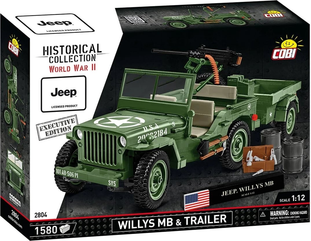 Model Willys MB & Trailer COBI, Edicioni Ekzekutiv, Jeshile