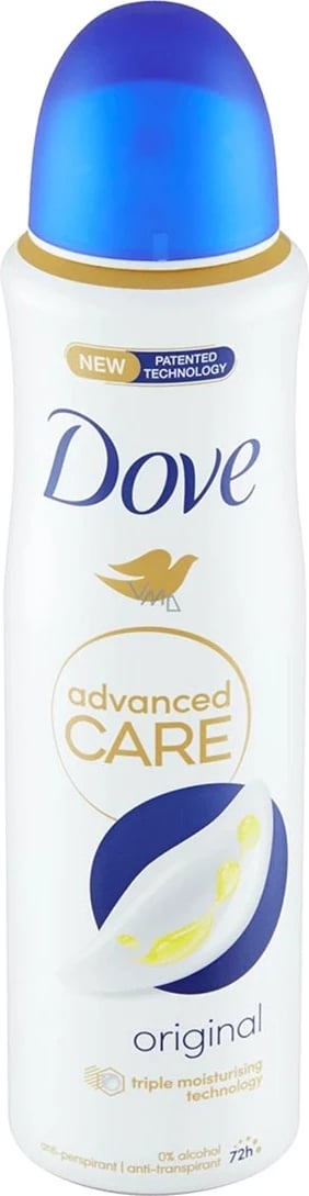 Spray anti-transpirant Dove Original 150ml
