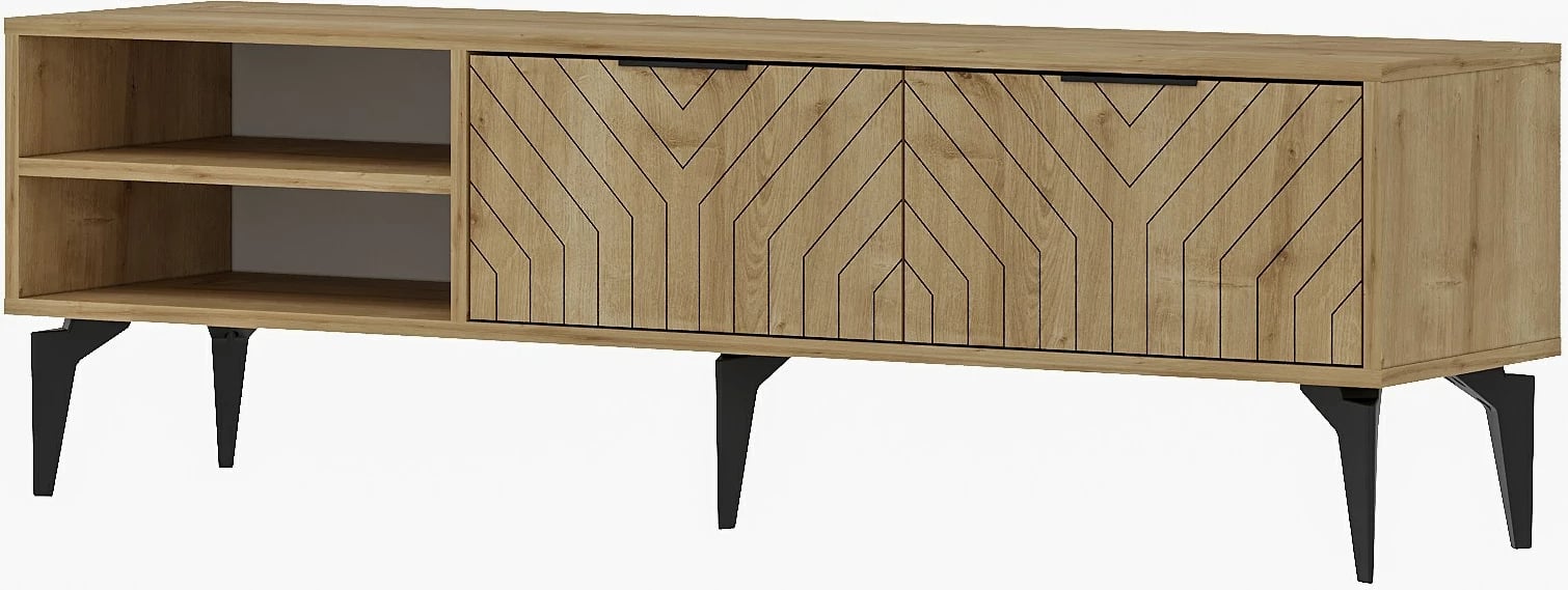 Komodë për TV Skye Decor, Regina, ngjyrë lis safir