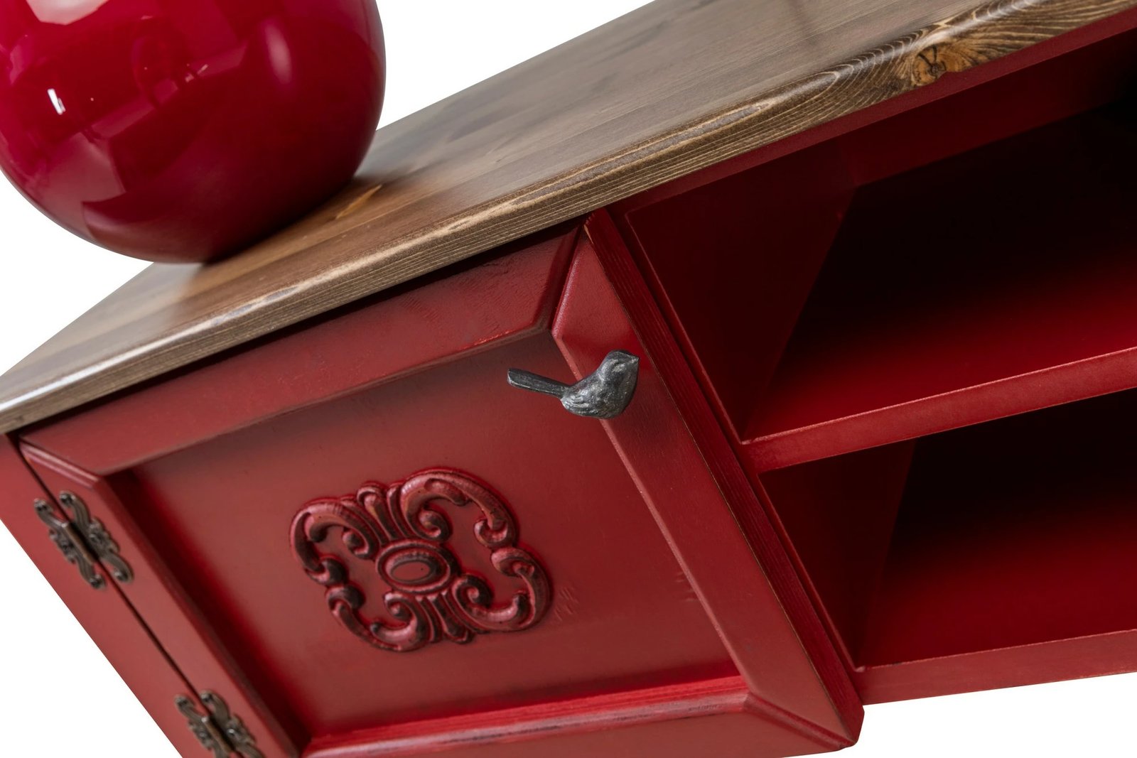 Komodë TV Hanah Home, Ada TV, e kuqe