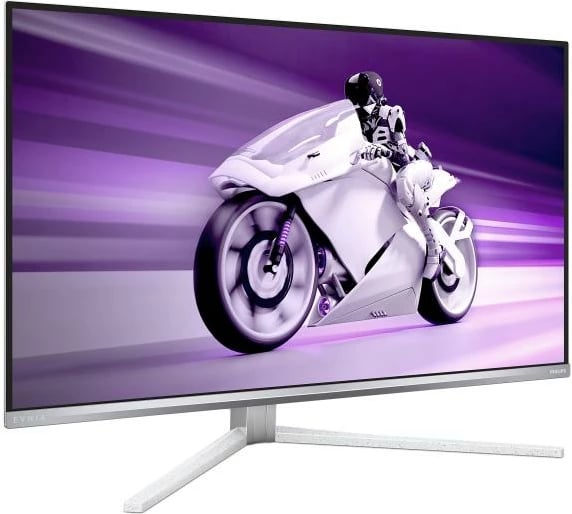 Monitor, Philips, Evnia 8000 32M2N8900, 32" 4K UHD QD‑OLED 240 Hz, DisplayHDR True Black 400, ngjyrë e zezë/e kaltër/e bardhë
