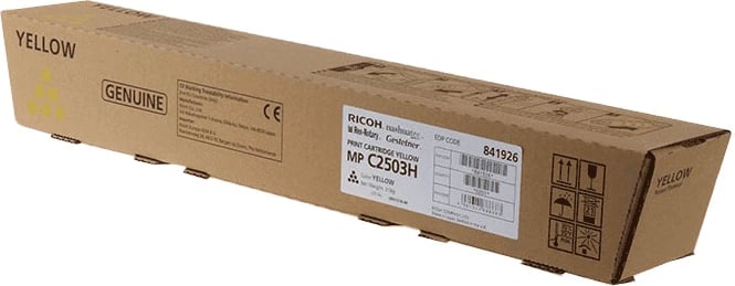 Toner Ricoh MP C2503 / 841926 rendiment 9500 faqe madhësi XL e verdhë