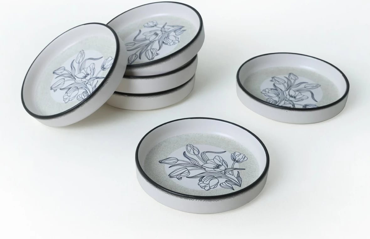 Set tasash qeramike (6 copë), Hermia Concept, X00017909