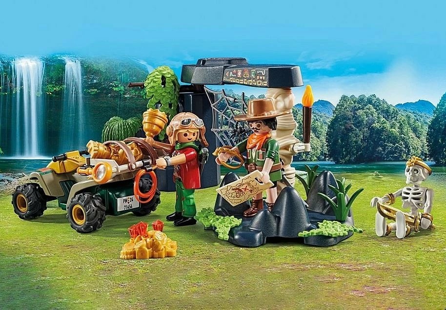 Set figurina Playmobil Jungle Treasure Hunt 71454, 72 pjesë