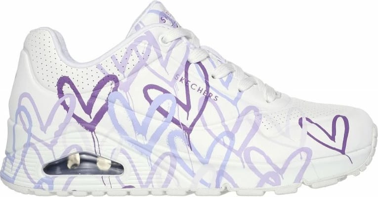 Atlete Skechers femra, të bardha