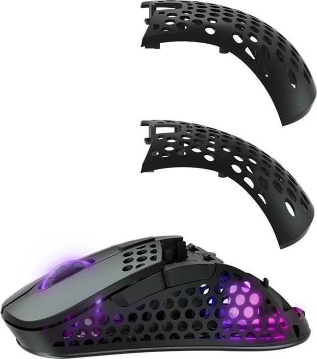 Maus Cherry XTRFY M4 RGB, 19000 DPI, Wireless, i zi