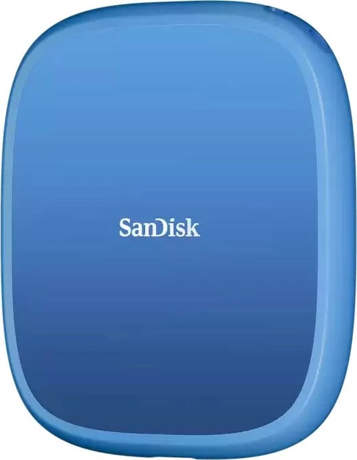 SSD i jashtëm Sandisk 2TB, USB Type-C, ngjyrë blu