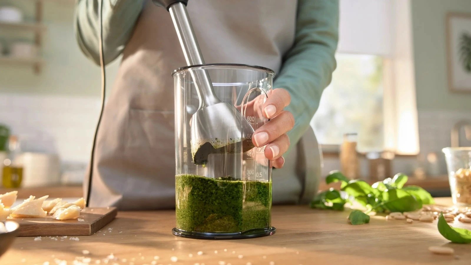 Blender dore Bosch MSM4W210 600 W rregullim i pandërprerë Çiftëzues qeramik QuattroBlade këmbë/teh çelik inox gotë 0.6 L e bardhë