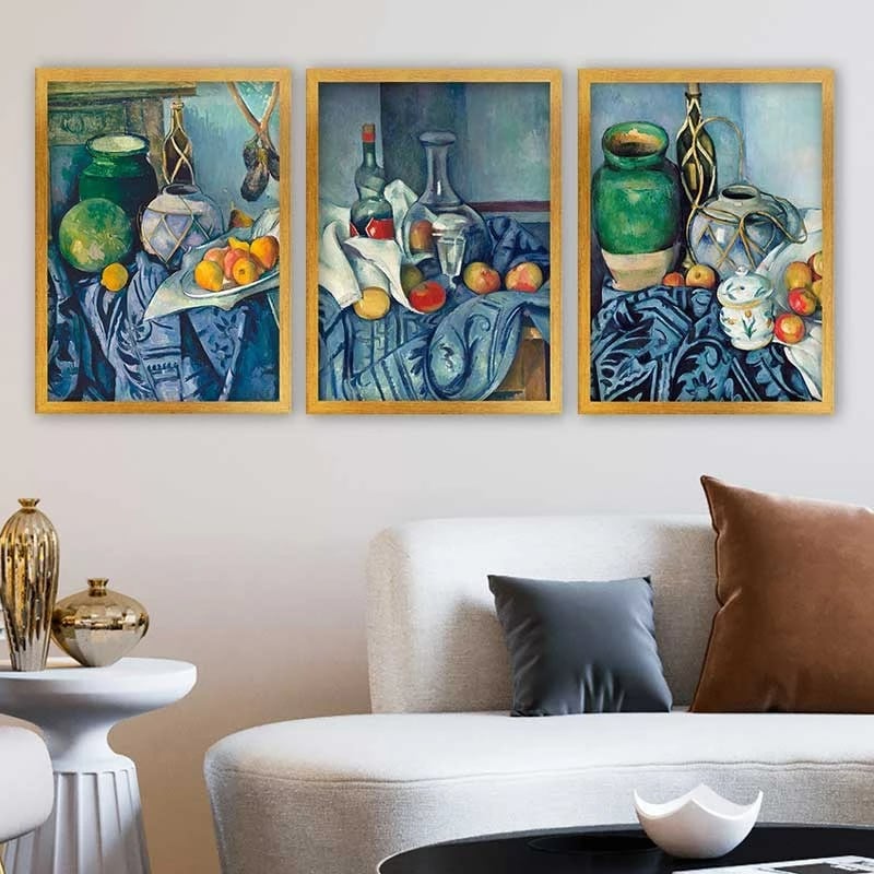 Pikturë dekorative me kornizë (3 copë), Wallity, 3AC_UN2035667_3545