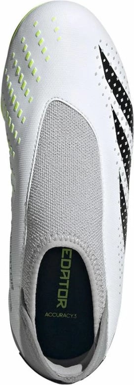 Këpucë futbolli për djem adidas, të bardha
