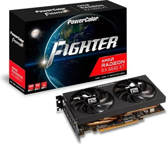 Kartelë grafike PowerColor Radeon RX 6650 XT Fighter 8GB GDDR6