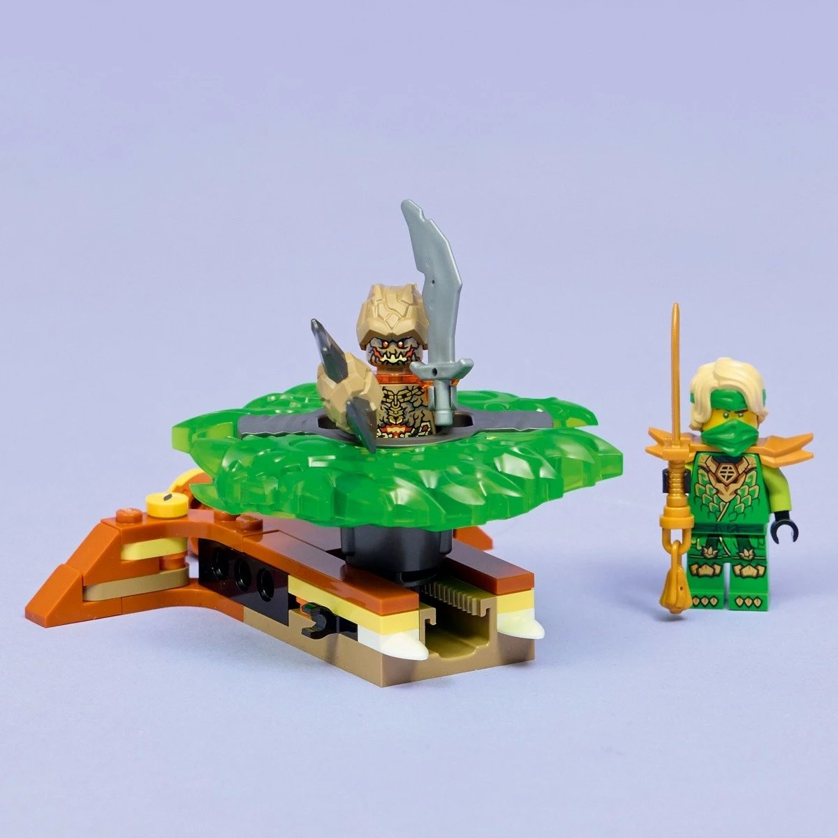 Set ndërtimi, LEGO NINJAGO 71850 Lloyd vs Earth Monster Spinner, 52 pjesë, 6+