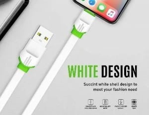 Kabllo E Karikimit LDNIO LS34 (Bardhë) Kabllo E Karikimit LDNIO LS34 (Bardhë)