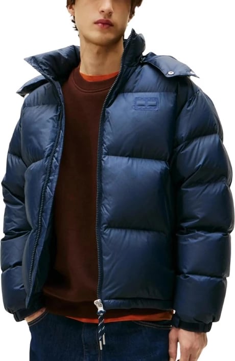 Jakne Tommy Hilfiger Jeans për meshkuj, blu