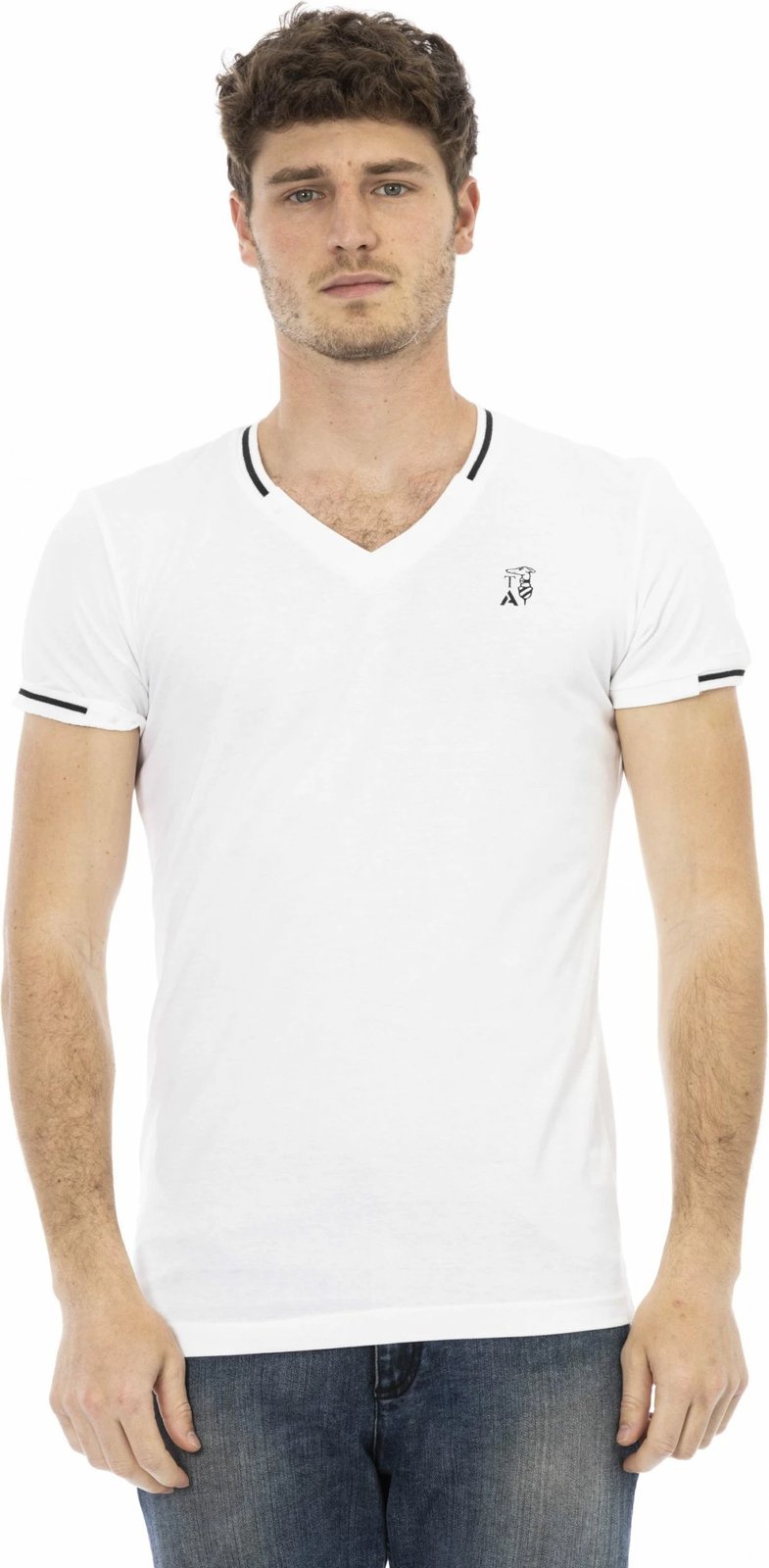 Maicë për meshkuj Trussardi Action, e bardhë