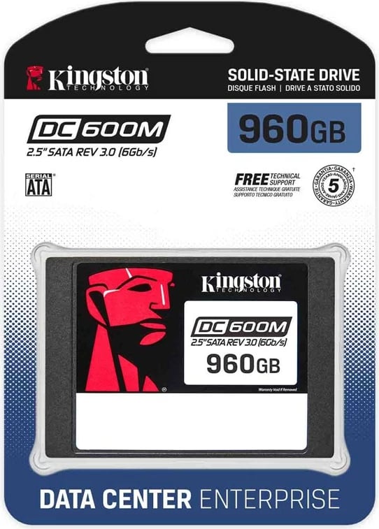 Disk SSD Kingston Technology DC600M, 960GB