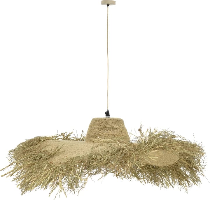 Dritë tavani Naloa Inart E27 natyrale D72x96cm