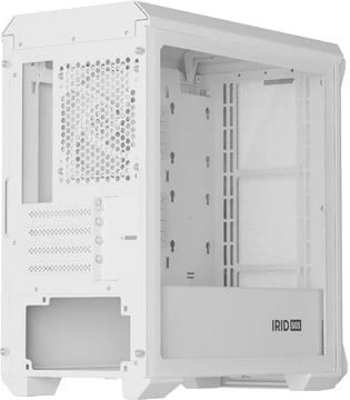 Kasë Natec Genesis IRID 503 ARGB LITE, Micro Tower, ARGB, e bardhë Kasë Natec Genesis IRID 503 ARGB LITE, Micro Tower, ARGB, e bardhë