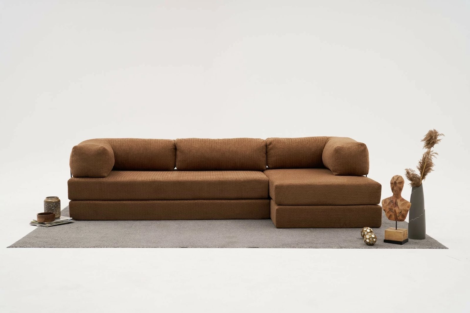 Kënd-sofë Comfort, kafe, Atelier del Sofa